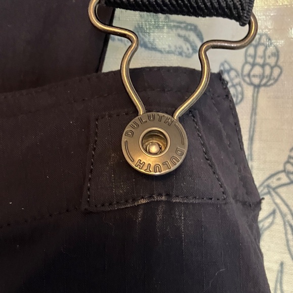 Duluth Trading Co Women's Dark Blue Overalls S x 35 - Picture 4 of 6